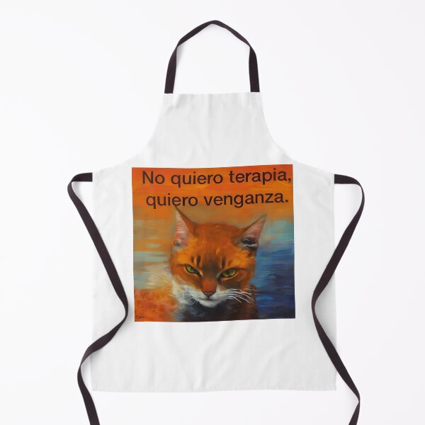 Item preview, Feline Fury: "I don't want therapy, I want revenge" designed and sold by BeniSof.