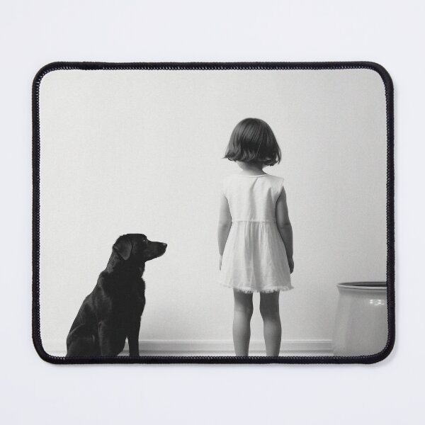 Item preview, Just a Little Girl with Her Puppy Dog - Photography Art designed and sold by NapNapSleeper.