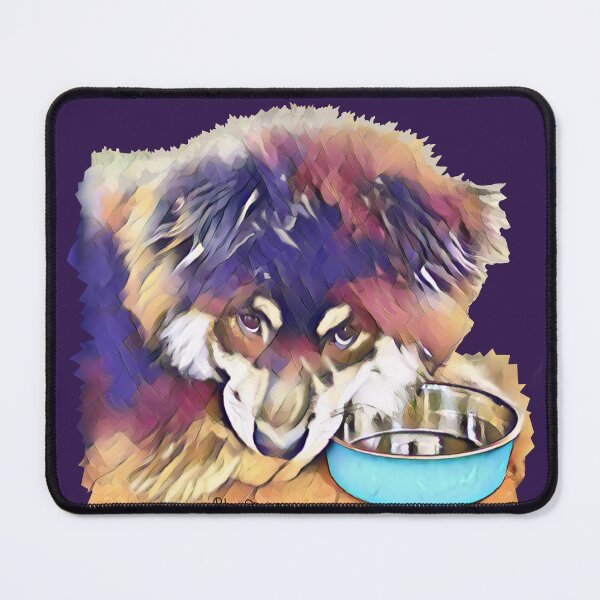 Item preview, Puppy with an Empty Bowl designed and sold by petrasart.