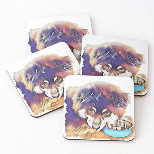 Item preview, Puppy with an Empty Bowl designed and sold by petrasart.