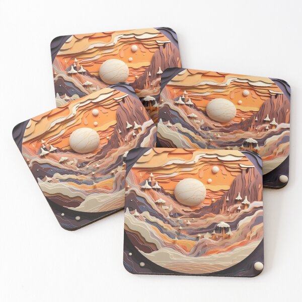Item preview, Trippy Fantasy Planet Series designed and sold by BopBopShop.