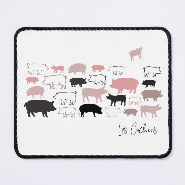 Aperçu de l'œuvre Les Cochons créée et vendue par franklear.