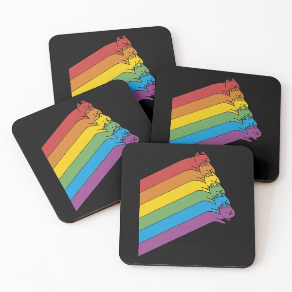 Item preview, Flying Rainbow Cats Lines by Tobe Fonseca designed and sold by Tobe Fonseca®.
