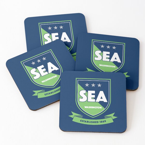 Item preview, Seattle Seahawks | Coat of Arms designed and sold by City  Legacy Prints.