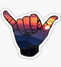 Sunset--Hangloose Sticker