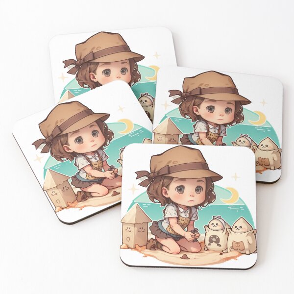 Item preview, Cute Girl in the Beach designed and sold by ForCuties.