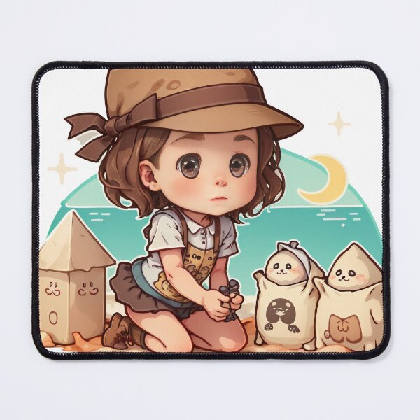 Item preview, Cute Girl in the Beach designed and sold by ForCuties.