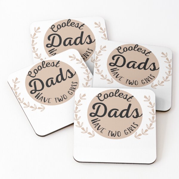 Item preview, Coolest Dads have two girls designed and sold by Azrou shop.