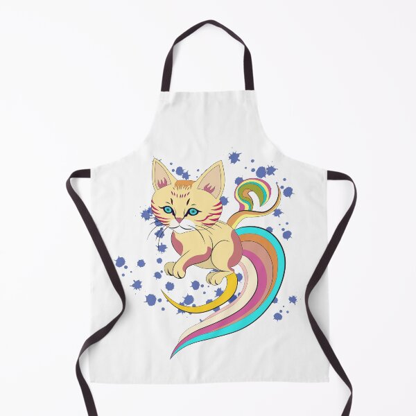 Item preview, Colorful Magical cat designed and sold by atedesigns.