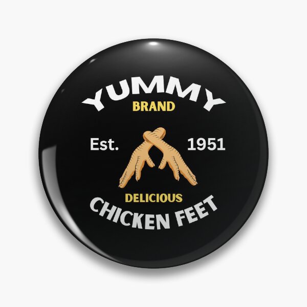 Item preview, Yummy Brand Delicious Chicken Feet Design designed and sold by RektRepublic.