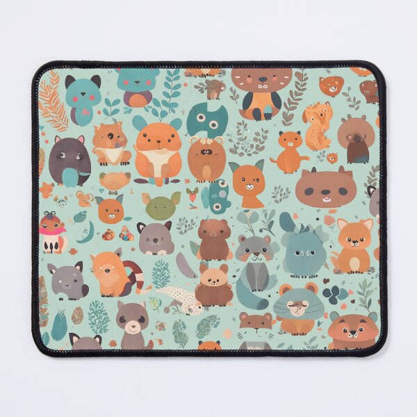 Item preview, Cute jungle animal pattern for all your products designed and sold by The Animal Stuff.