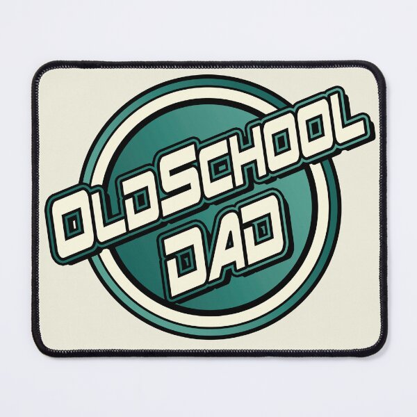 Item preview, Oldschool Dad - Teal designed and sold by OldSchoolDads.