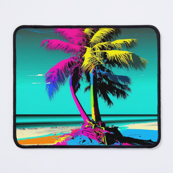 Item preview, Beach Life - Palm Tree On Beach - Pop Art style designed and sold by Beso75.