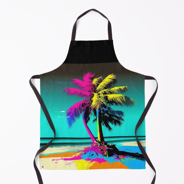 Item preview, Beach Life - Palm Tree On Beach - Pop Art style designed and sold by Beso75.