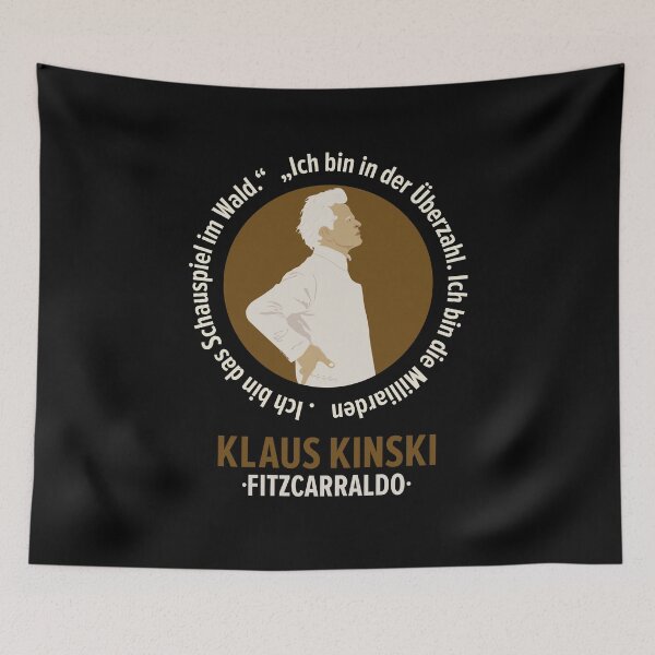 Item preview, Klaus Kinski - I'm outnumbered. i am the billions I am the spectacle in the forest. designed and sold by Boogosh.