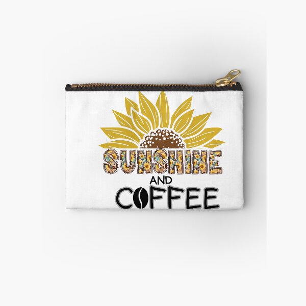 Item preview, Sunflower Sunshine and Coffee Delight, SUNSHINE AND COFFEE designed and sold by Alaminee.