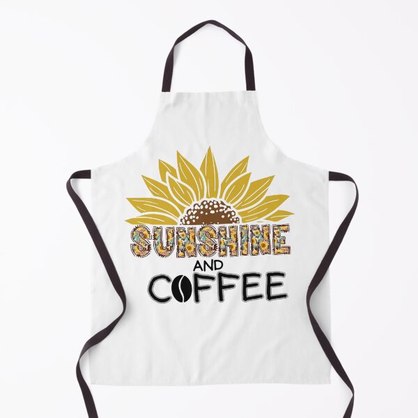 Item preview, Sunflower Sunshine and Coffee Delight, SUNSHINE AND COFFEE designed and sold by Alaminee.
