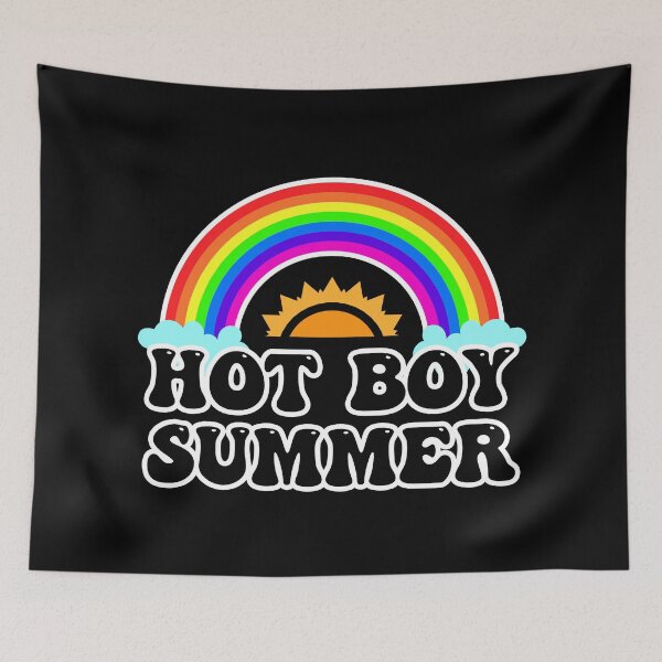 Item preview, HOT BOY SUMMER - Let them STARE – FUN GAY PRIDE rainbow – lqbtqia PRIDE – I like girls – I like boys - HOT GAY designed and sold by originalsusie.