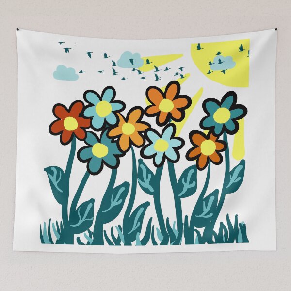 Item preview, Flowers in the sunshine designed and sold by Adasha Knight.