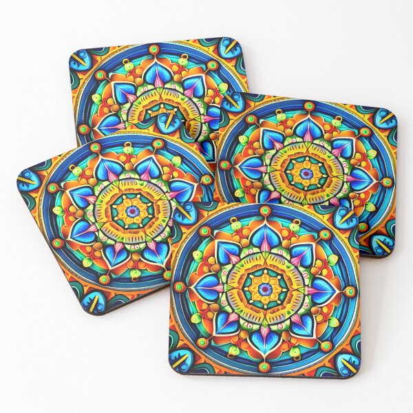 Item preview, The Vibrant Kaleidoscope: A Spiritual Circle designed and sold by sudipaspeaks.