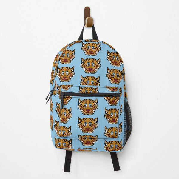 Item preview, TIBETAN TIGER RUG FACE-light blue designed and sold by BEATRIZ ABAITUA.