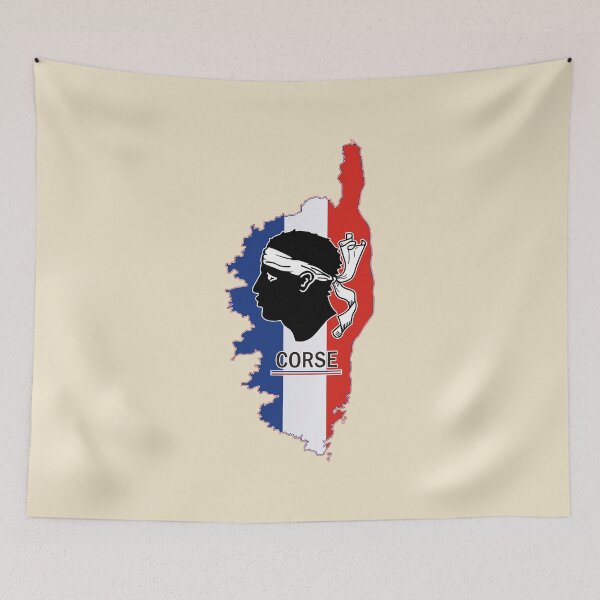 Item preview, Corse map flag designed and sold by antonietta40.