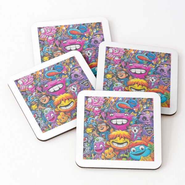 Item preview, Happy 90's Face Stickers designed and sold by FreeFlowSoul.