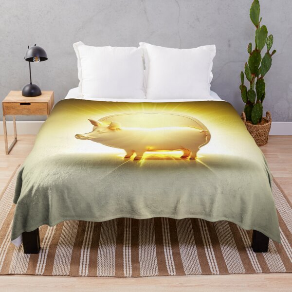 Artikelvorschau, Sparschwein Golden entworfen und verkauft von miraclemeows.