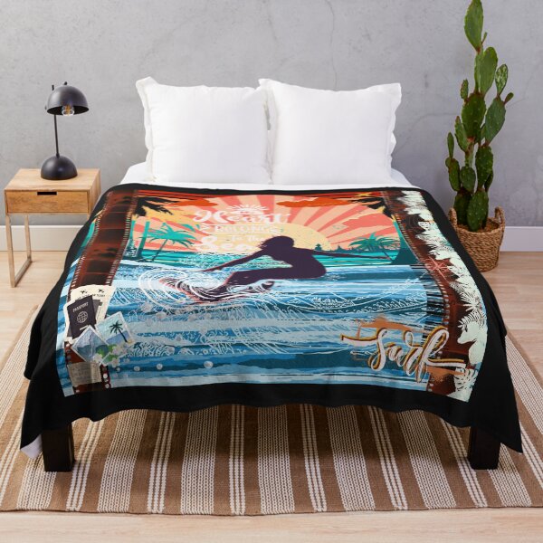 Item preview, My heart belongs to the sea - female surfer. designed and sold by NoWokeWear.