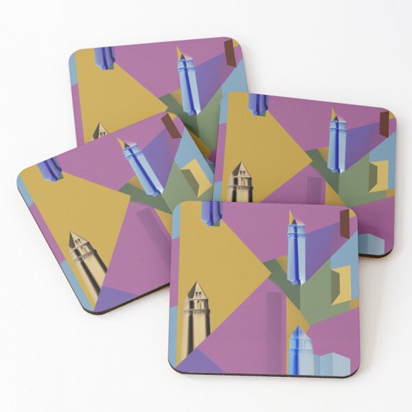 Item preview, Sticky Notes Meets Towers designed and sold by RoyallyColorful.