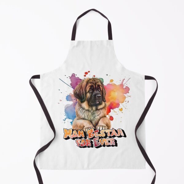 Item preview, Leonberger dog (Leonberg) , My Bestah for ever, for lovers of shepherds, in French designed and sold by isaweb.