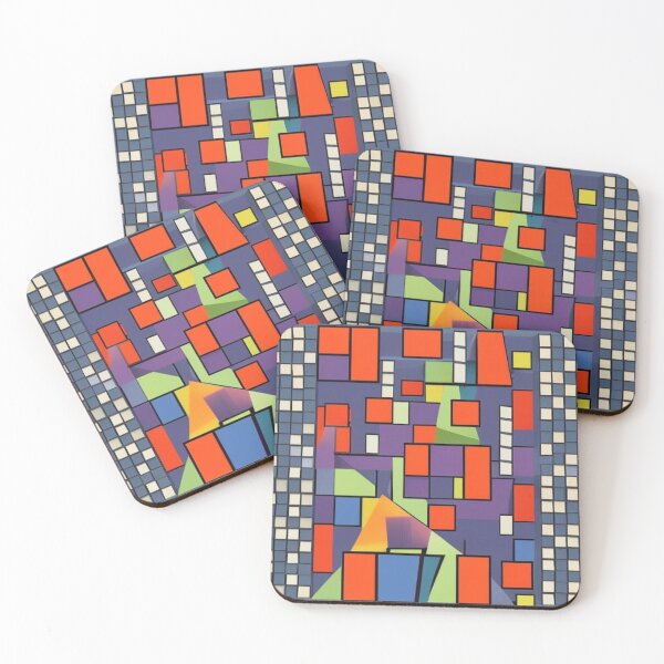 Item preview, Sticky Notes Meets Cubism designed and sold by RoyallyColorful.
