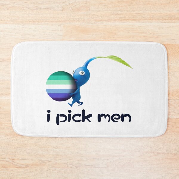 Item preview, I Pick Men Pikmin designed and sold by funkokirby.