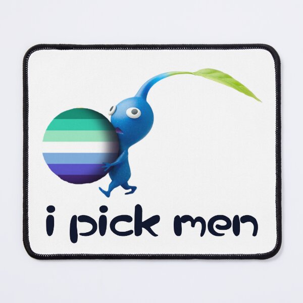 Item preview, I Pick Men Pikmin designed and sold by funkokirby.