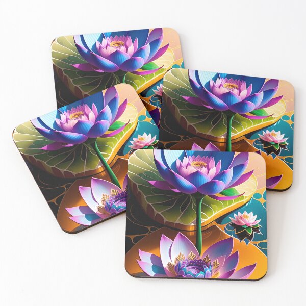 Item preview, Petals of Tranquility: The Mesmerizing Lotus Flower designed and sold by fkc666.