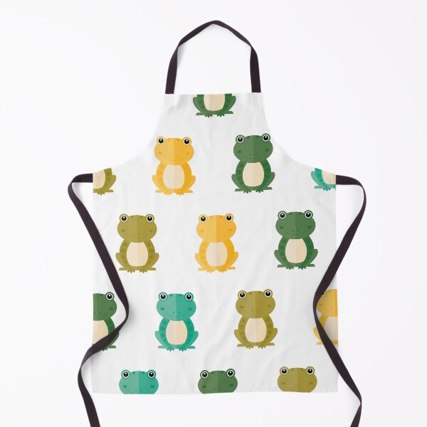Item preview, Colorful frogs on white designed and sold by reneesillus.