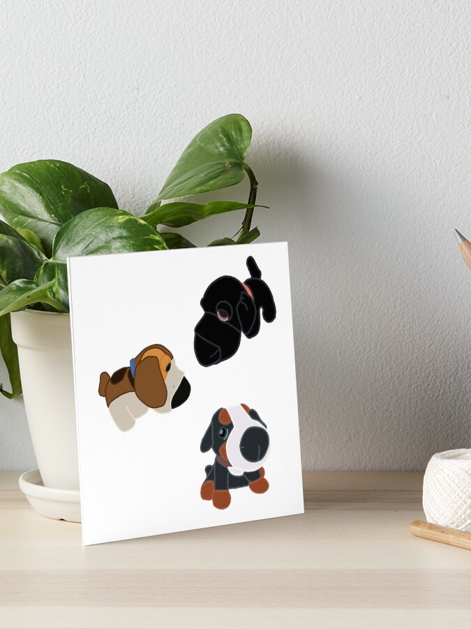 McDonald's Happy Meal Toy 'The Dog' 2000 toy Art Board Print for