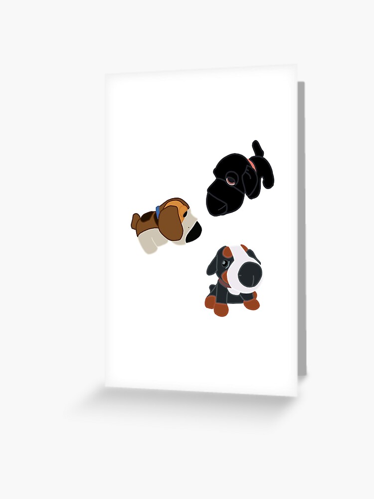 McDonald's Happy Meal Toy 'The Dog' 2000 toy Greeting Card for