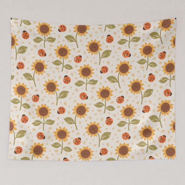 Item preview, Sunflowers and Ladybugs designed and sold by ohjessmarie.