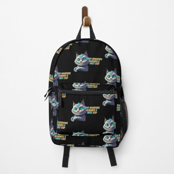 Item preview, Every Adventure Requires A First Step (Alice in Wonderland / Cheshire Cat) designed and sold by Bug & Brush.