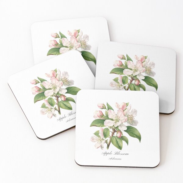 Item preview, Arkansas State Flower-Apple Blossom designed and sold by Counterbalance Dzigns.
