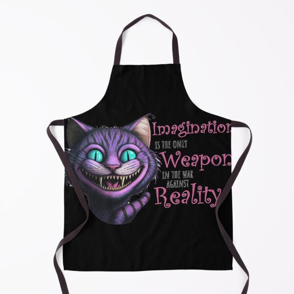 Item preview, Imagination is the only weapon in the war against reality (Alice in Wonderland / Cheshire Cat) designed and sold by Bug & Brush.
