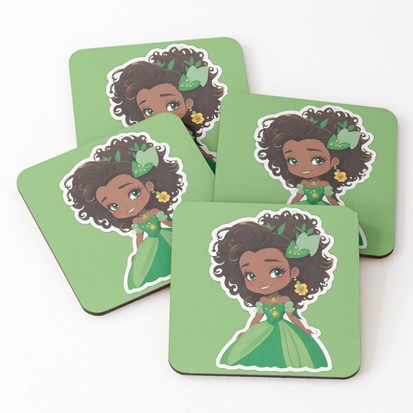 Item preview, Regal Elegance: Black Princess in the Verdant Green designed and sold by alchemyaes.