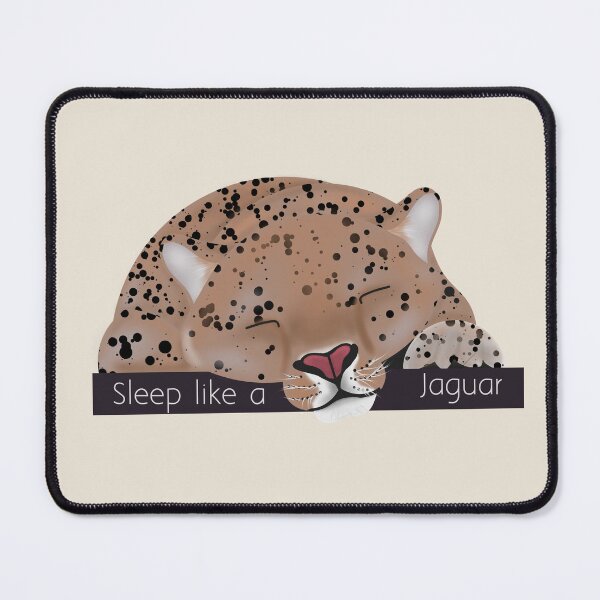 Item preview, Cute sleeping jaguar designed and sold by Sketchy-Violet.