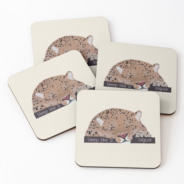 Item preview, Cute sleeping jaguar designed and sold by Sketchy-Violet.