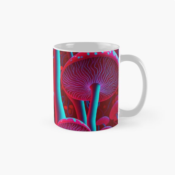 Item preview, Neon colors mushrooms iphone case designed and sold by ZenStickConcept.