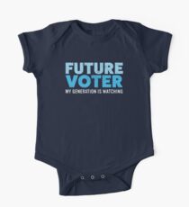 Future Voter Shirt Resist Political T-Shirt for Kids & Teens One Piece - Short Sleeve