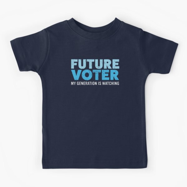 Future Voter Shirt Resist Political T-Shirt For Kids & Teens