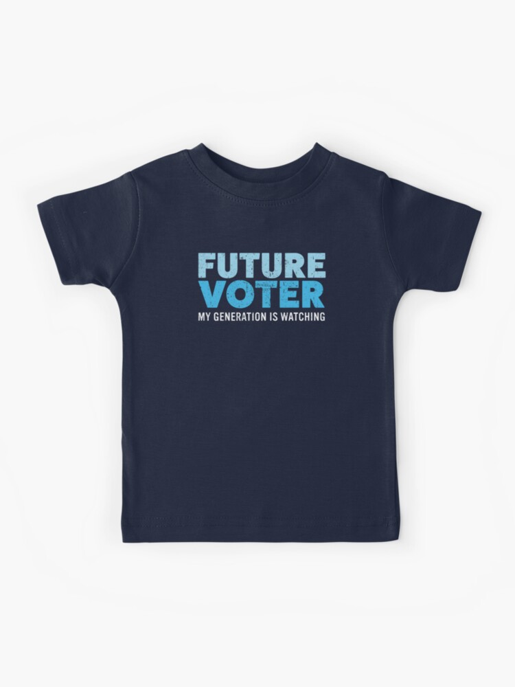Future Voter Shirt Resist Political T-Shirt For Kids & Teens