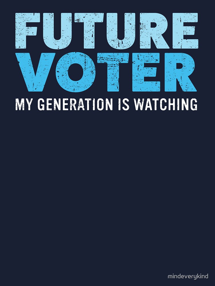 Future Voter Shirt Resist Political T-Shirt For Kids & Teens